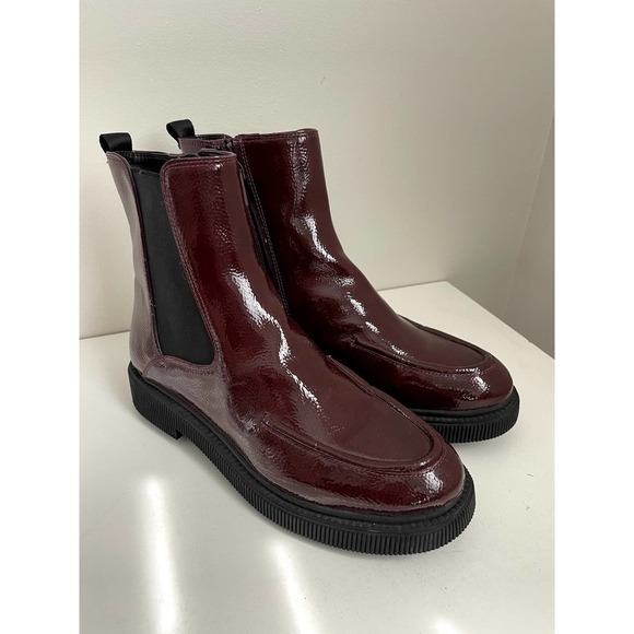 Franco Sarto Chunky Boots size 10 like new - Picture 2 of 10